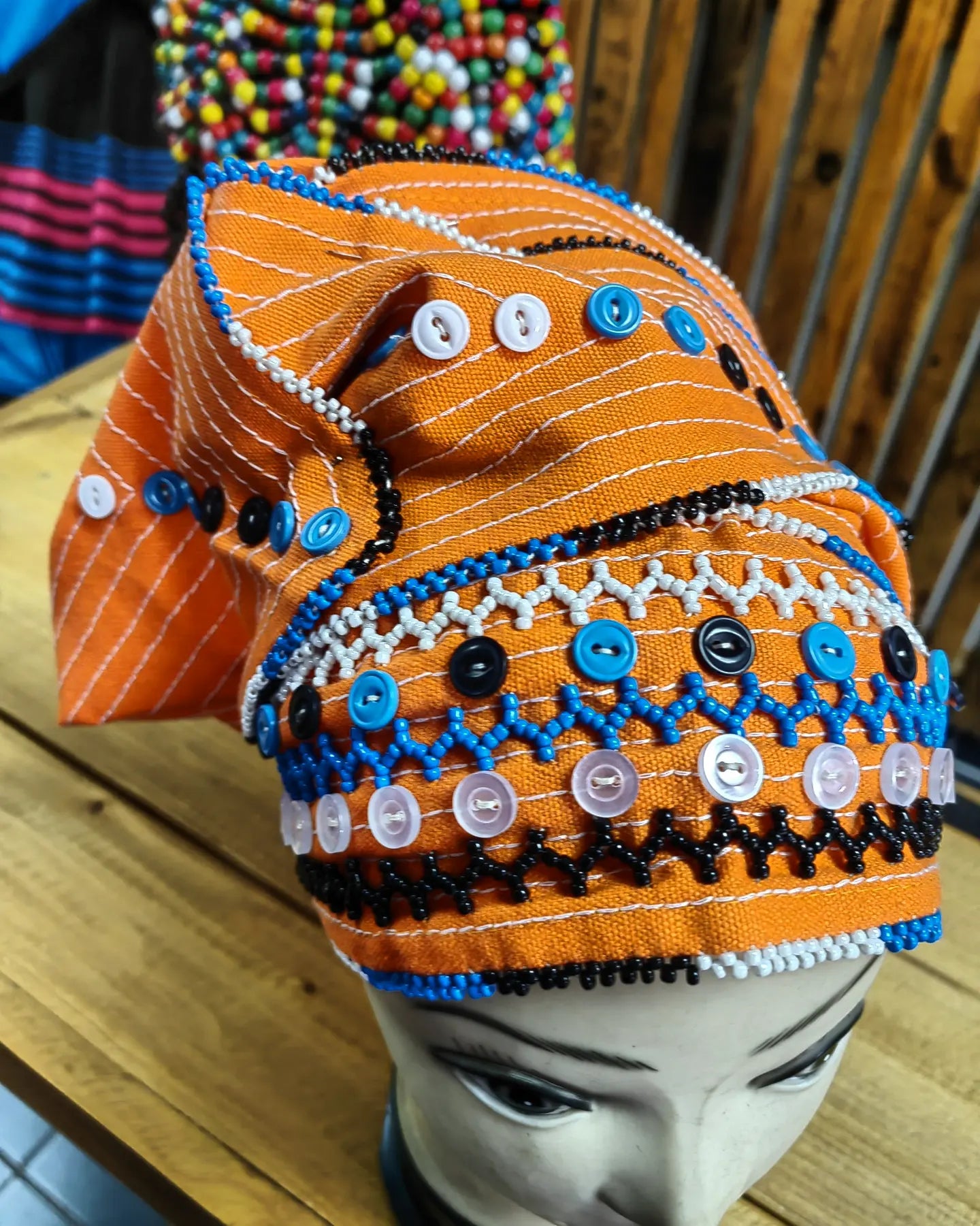 Triangle Beaded Doek