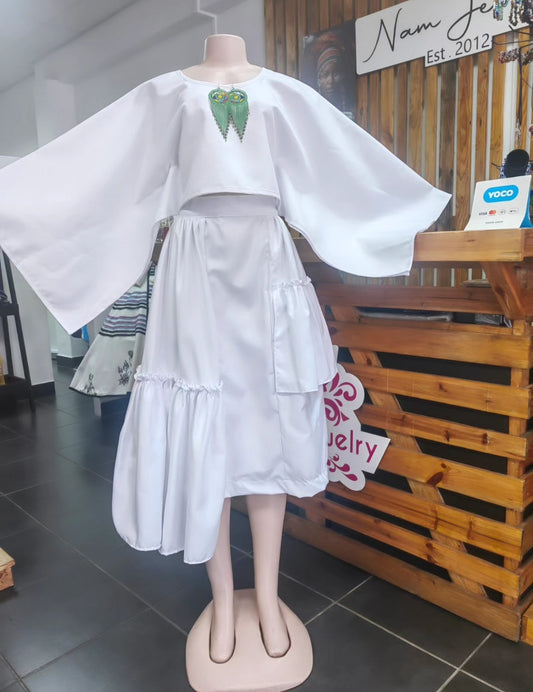 High-Low Skirt and top