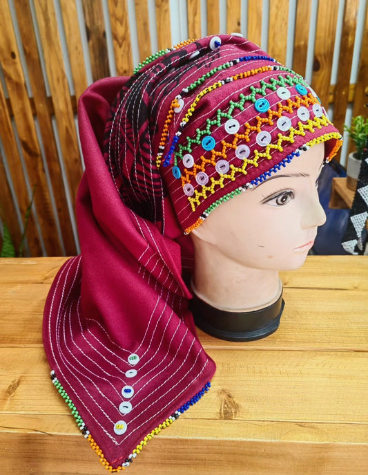 Triangle Beaded Doek
