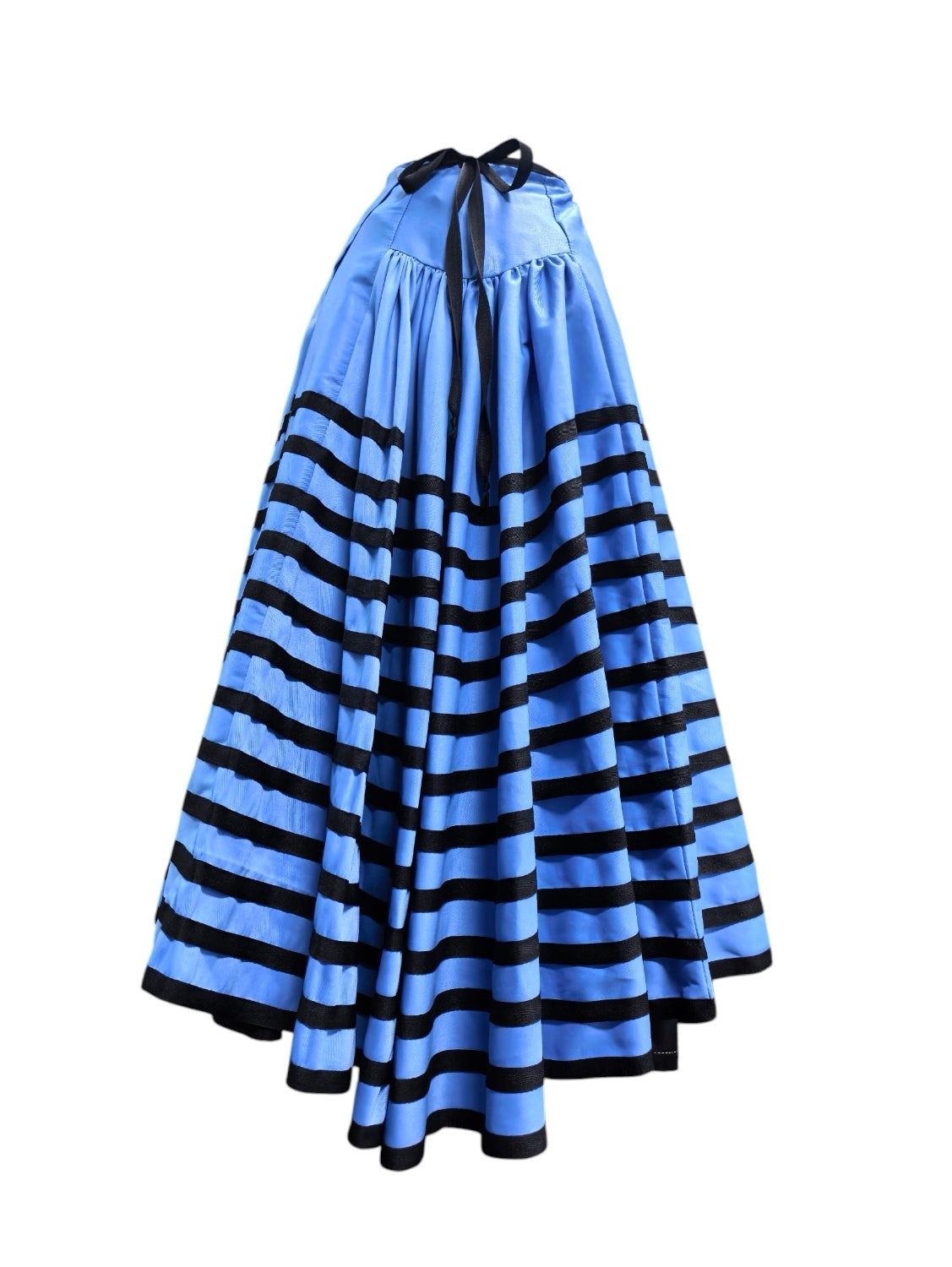 Pleated Wrap Skirt