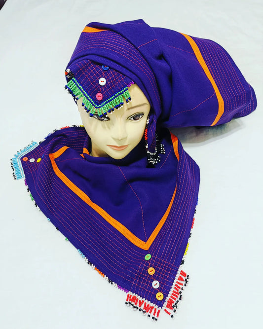 Beaded Rectangle Doek