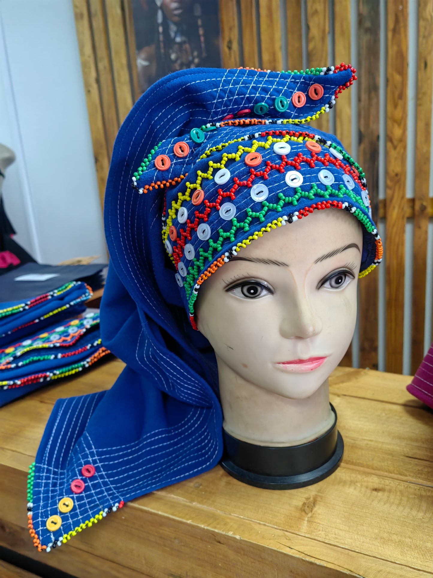 Triangle Beaded Doek