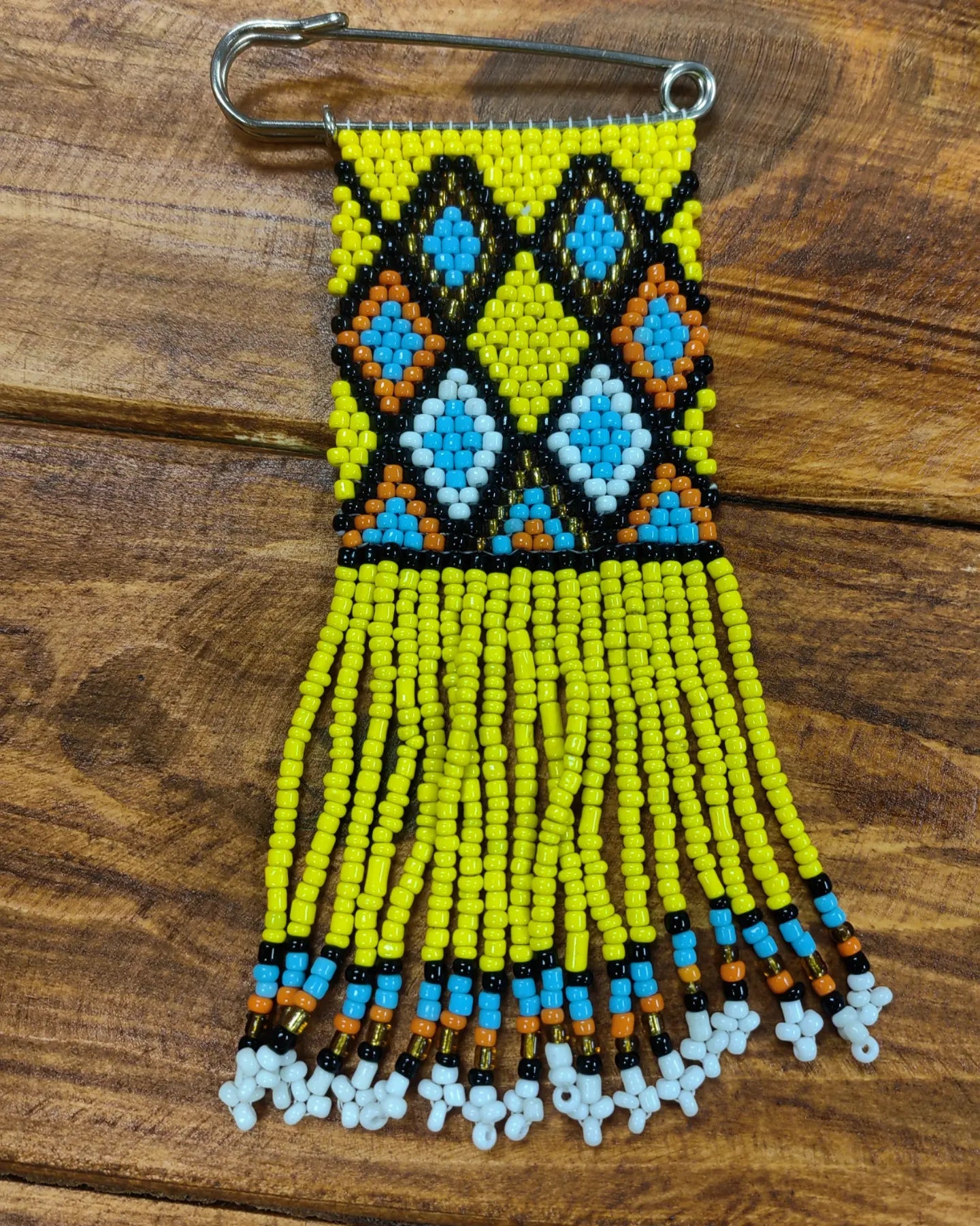 Beaded pins