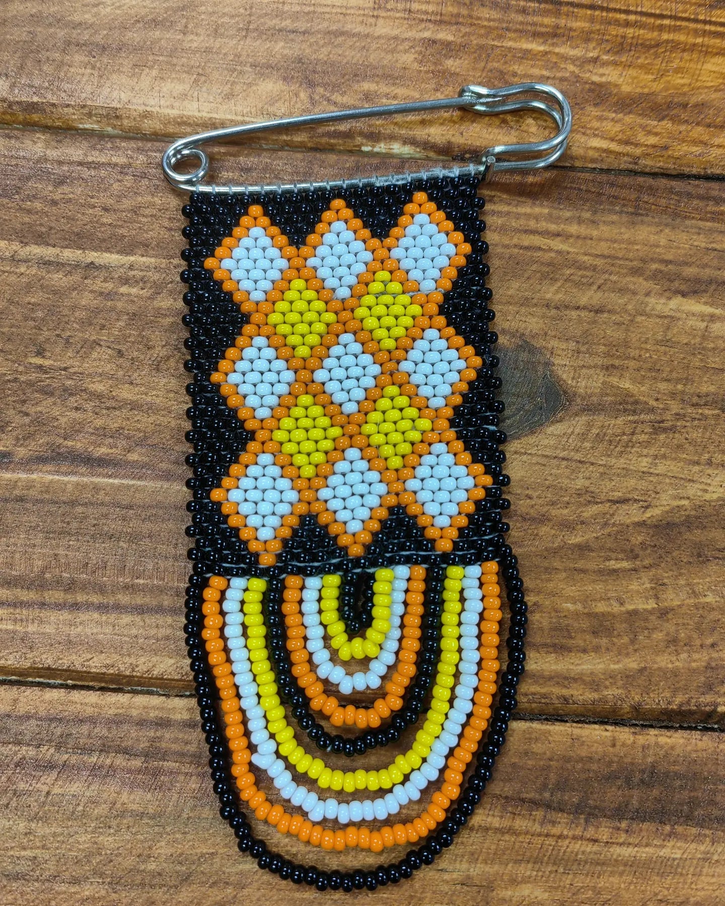 Beaded pins