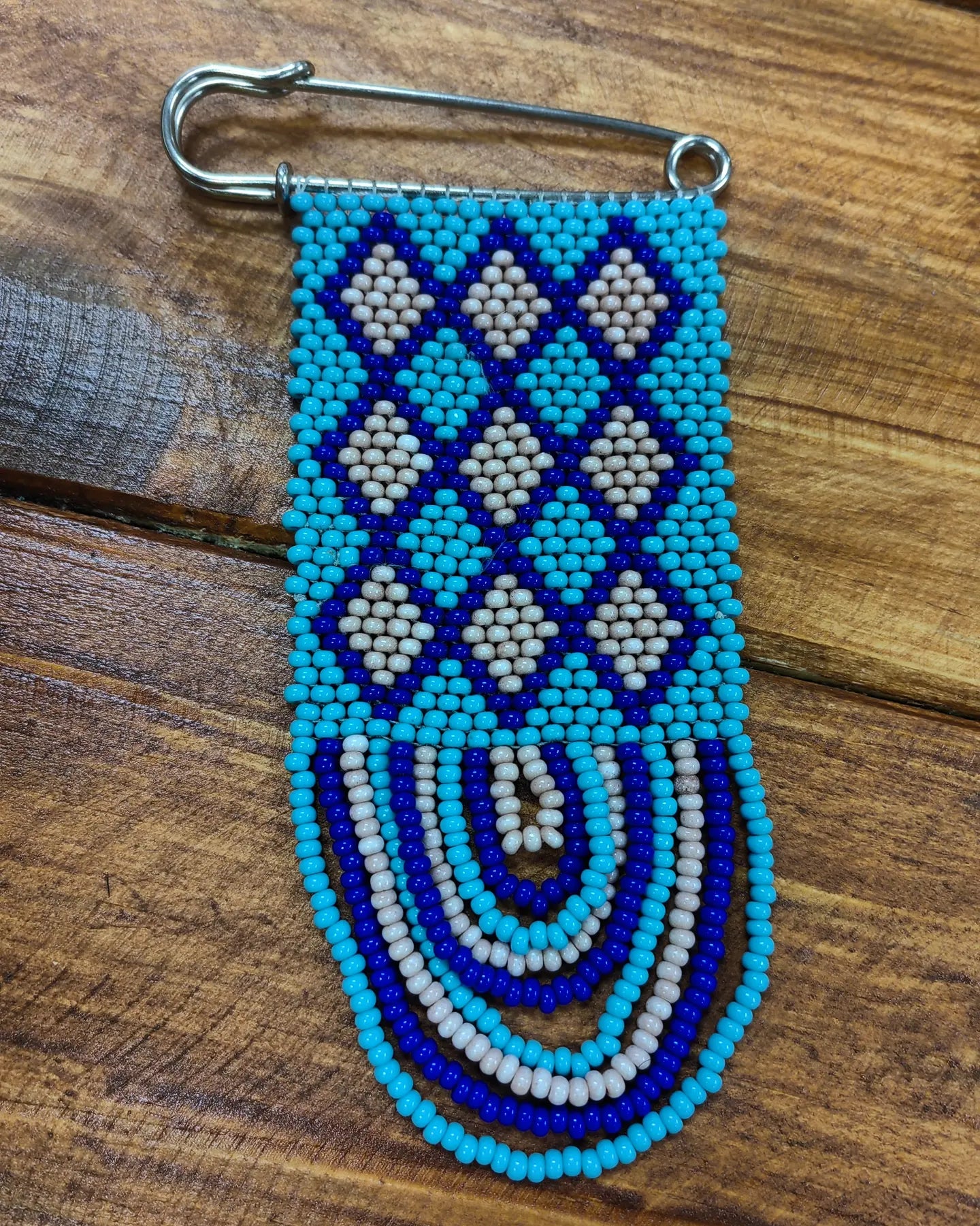 Beaded pins