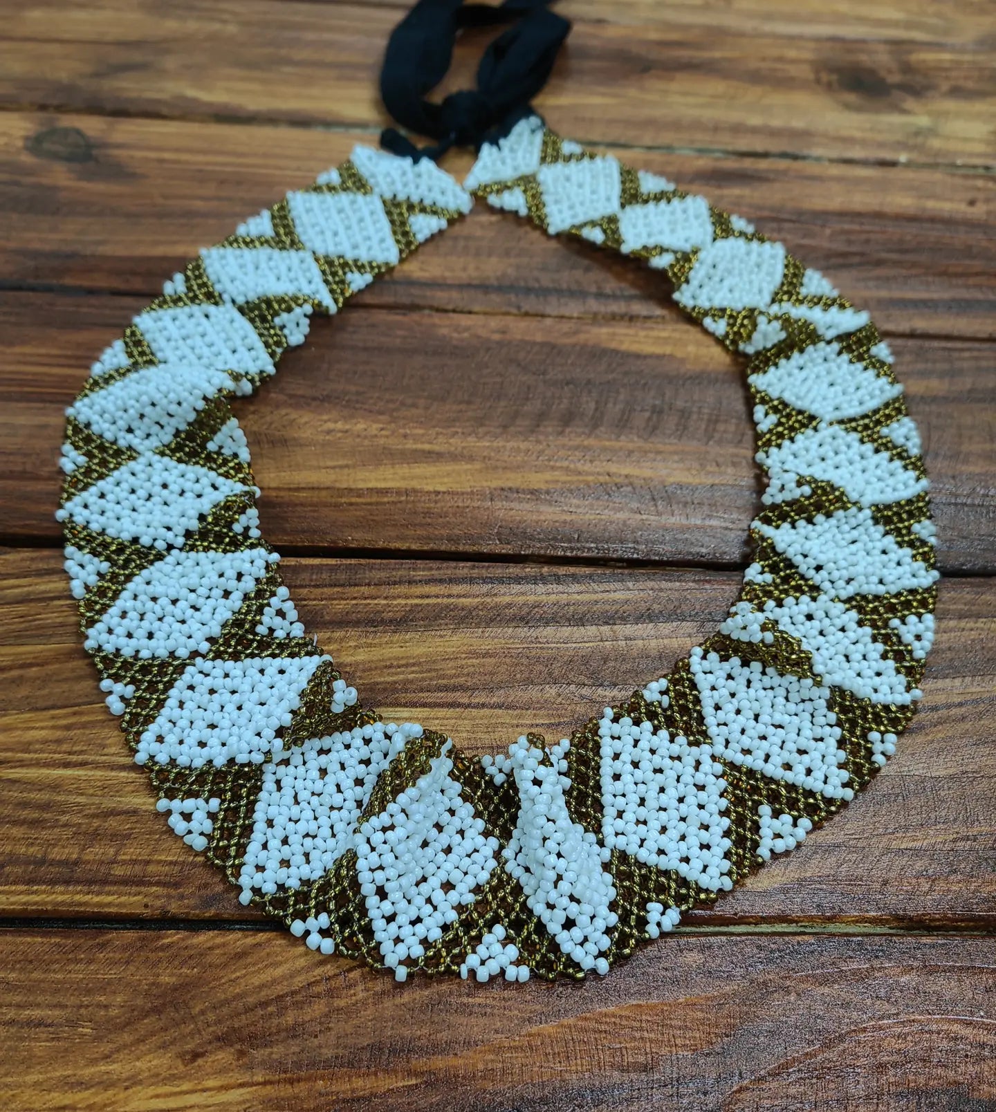 Beaded belt