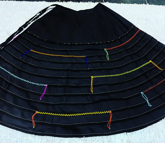 Beaded Wraparound Skirt