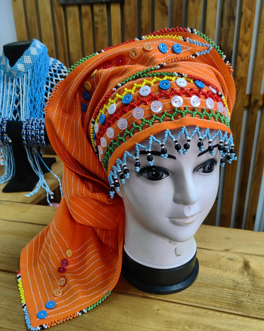 Detailed Beaded Doek