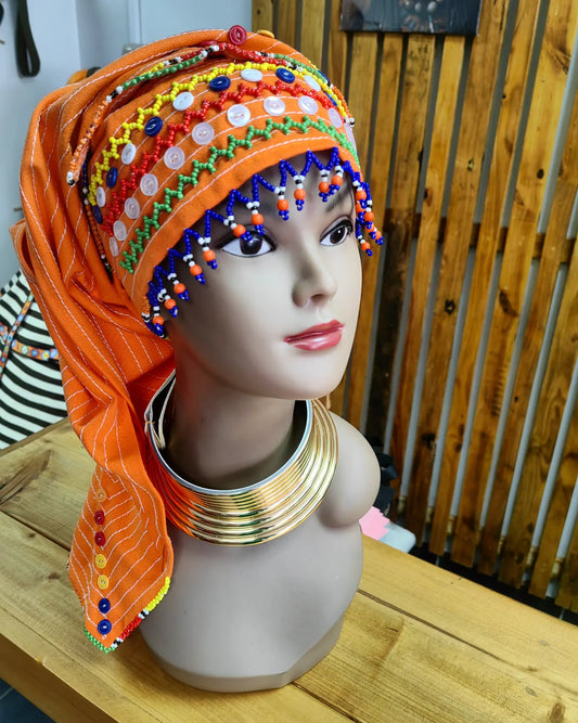 Detailed Beaded Doek