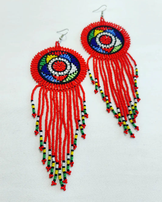 Beaded earrings