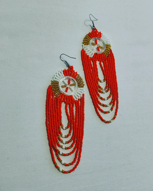 Beaded earrings