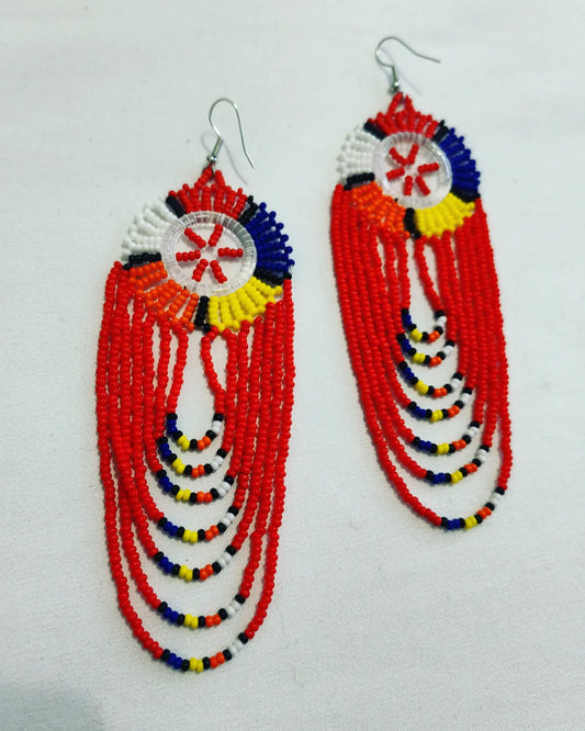 Beaded earrings