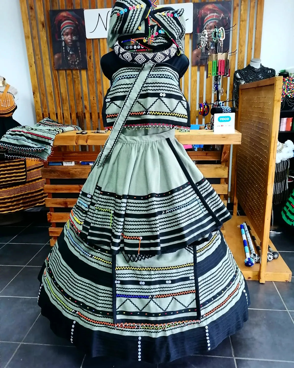 Beaded Mbhaco Set