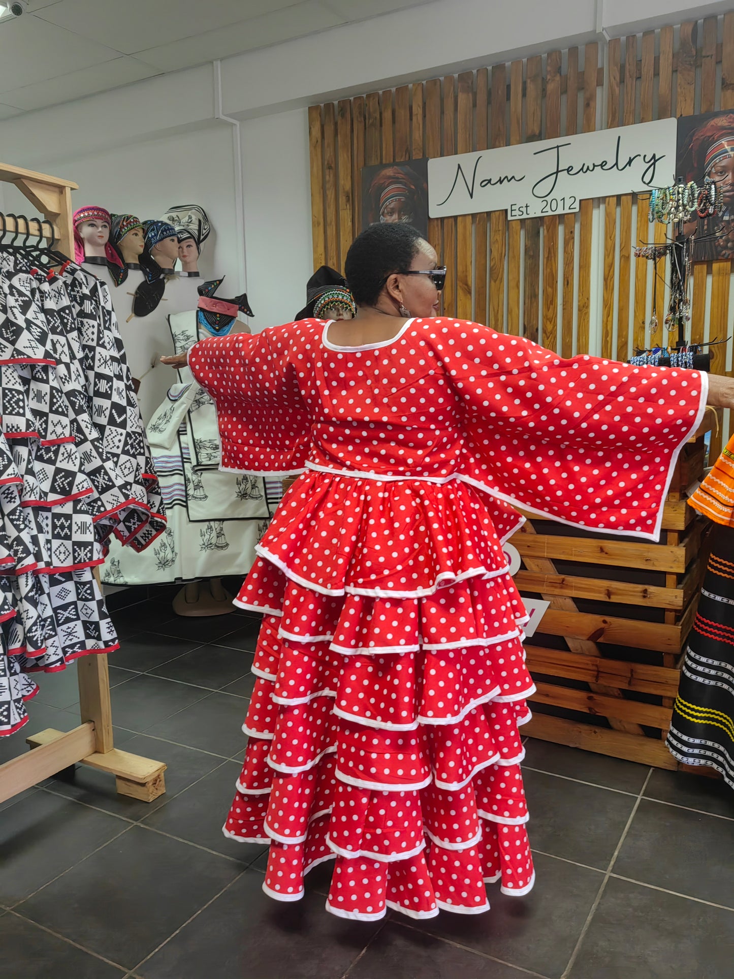 Layered Ruffle Skirt & top