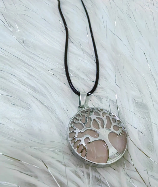 Tree of life with Rose quartz