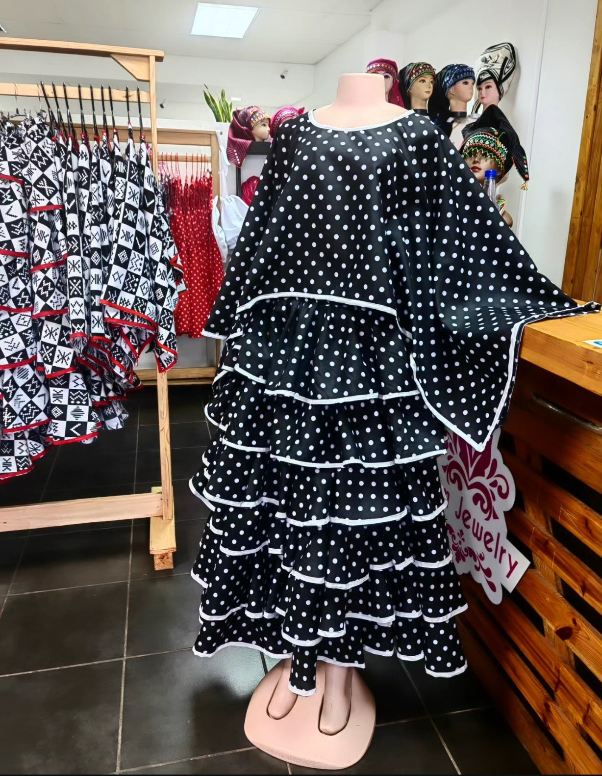 Layered Ruffle Skirt & top