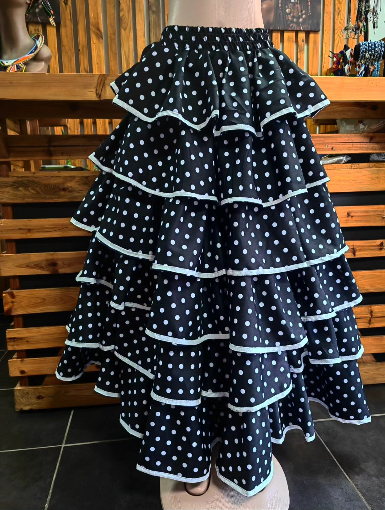 Layered Ruffle Skirt