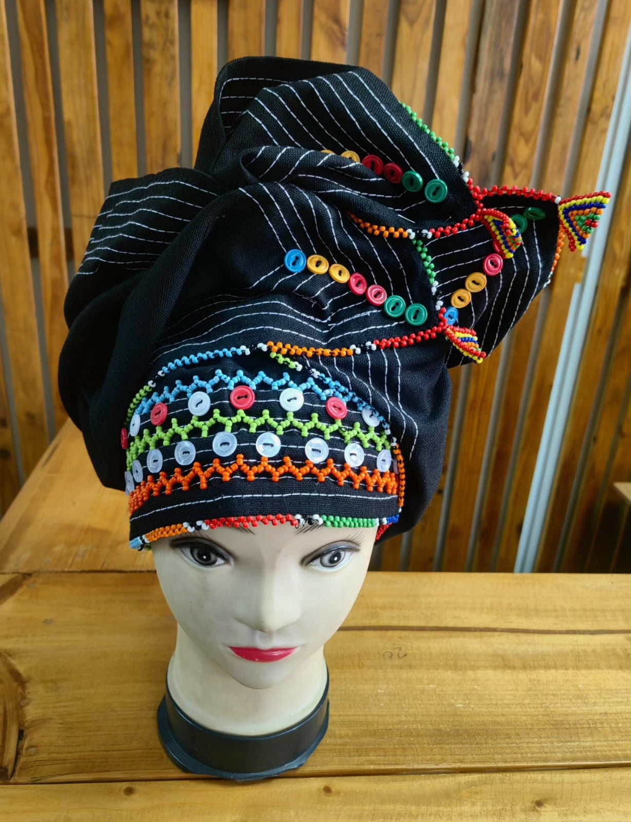 Rectangle Oversize Beaded doek