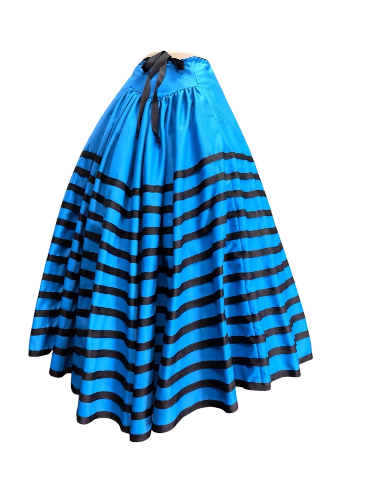 Pleated Wraparound Skirt