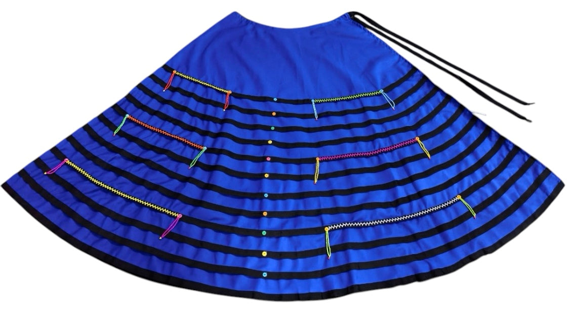 Beaded Wraparound Skirt