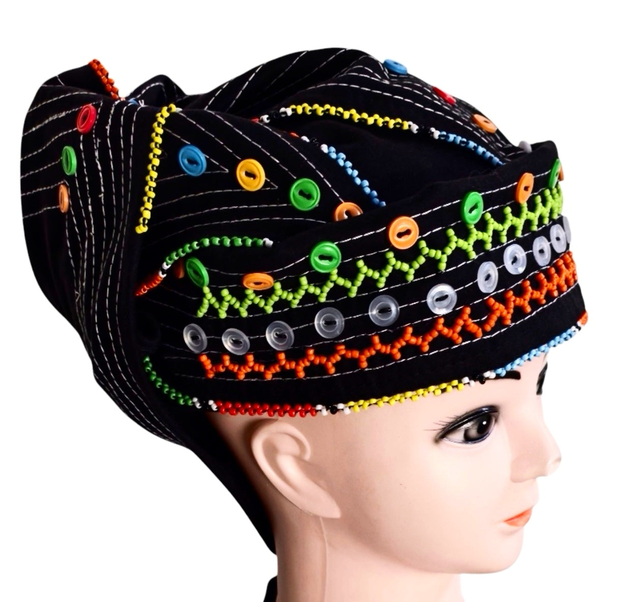 Triangle Beaded Doek