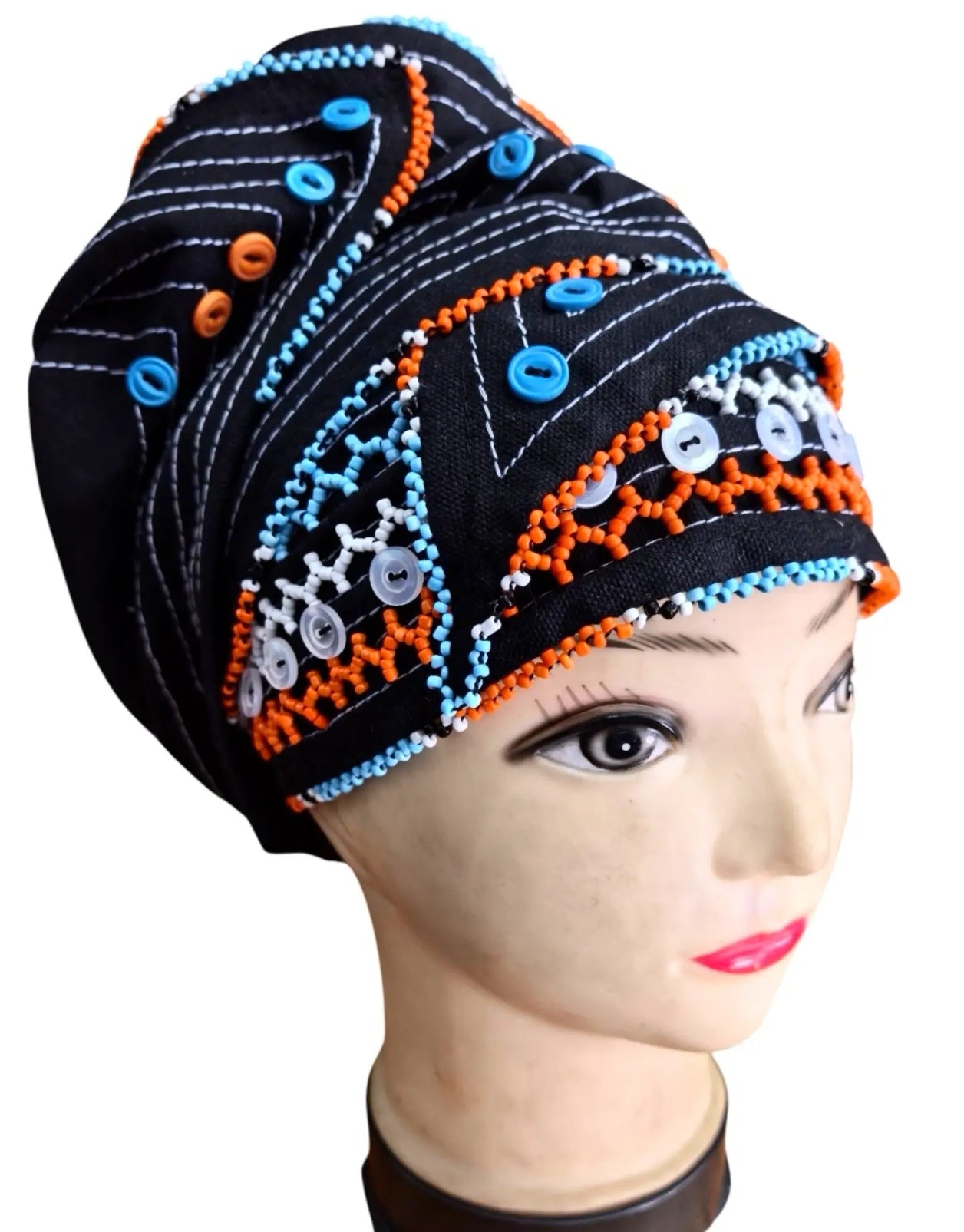 Triangle Beaded Doek