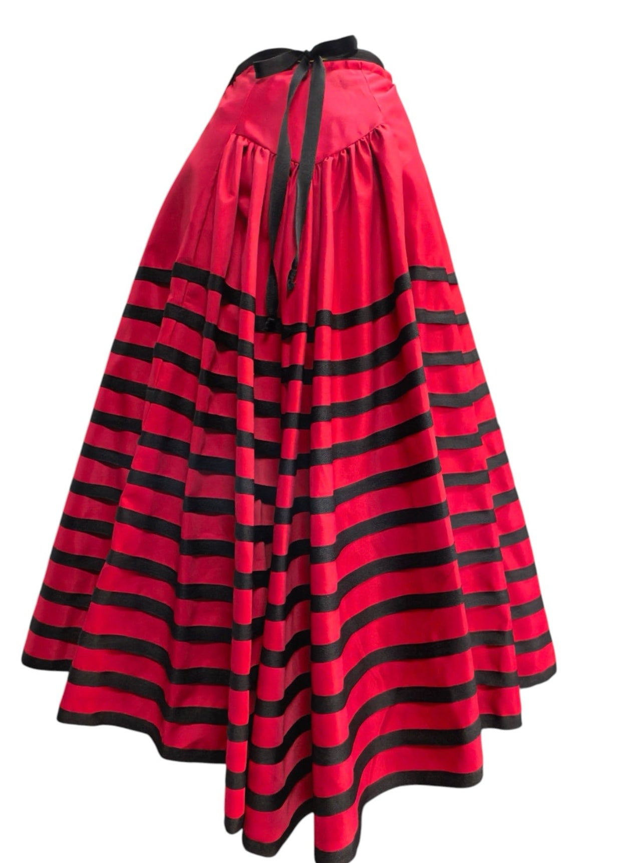 Pleated Wraparound Dkirt