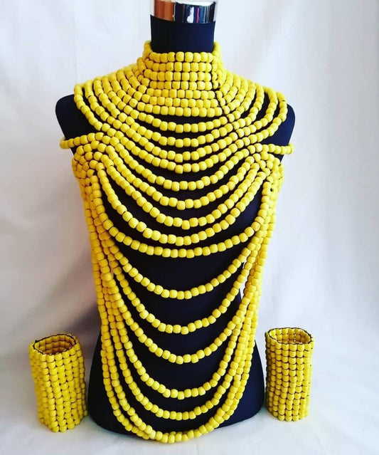 Thandiwe bodypiece with matching bangles