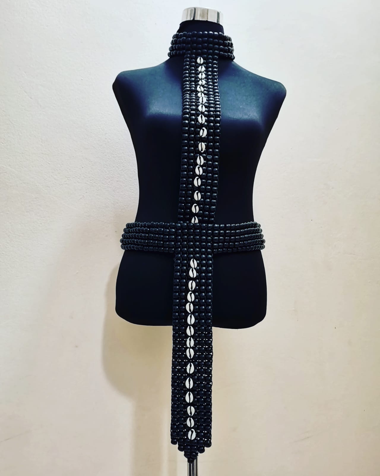 Beaded Tie & Belt