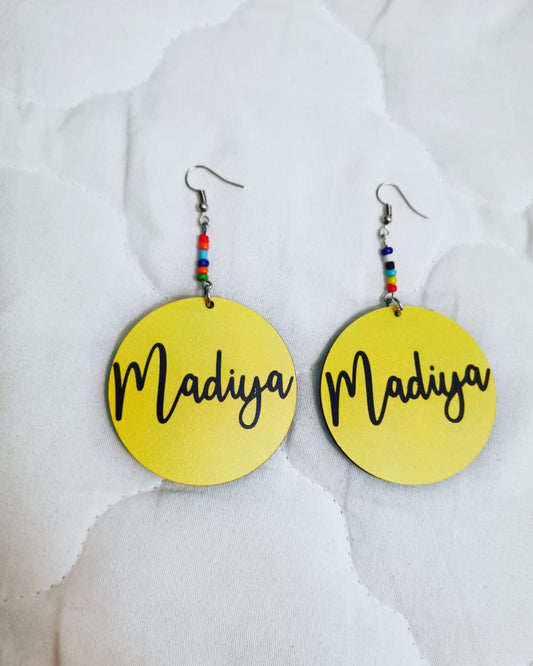 Clan-name Earrings