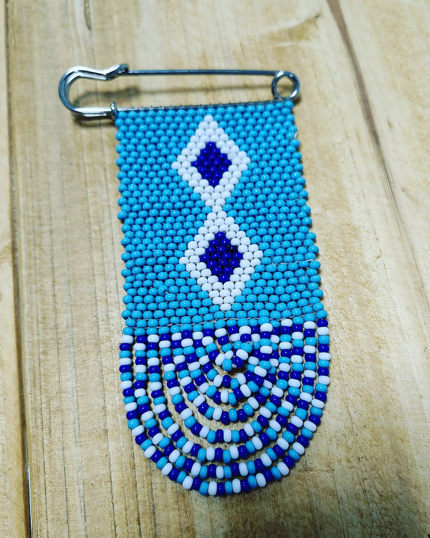 Beaded Safety Pins